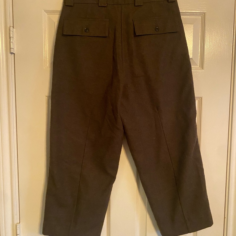 Levi’s wide leg wool trousers